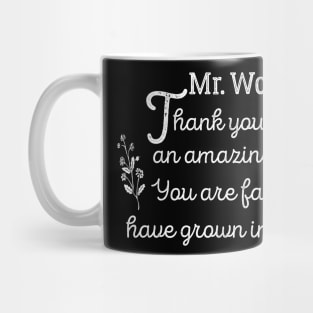 Teacher appreciation gift Mug